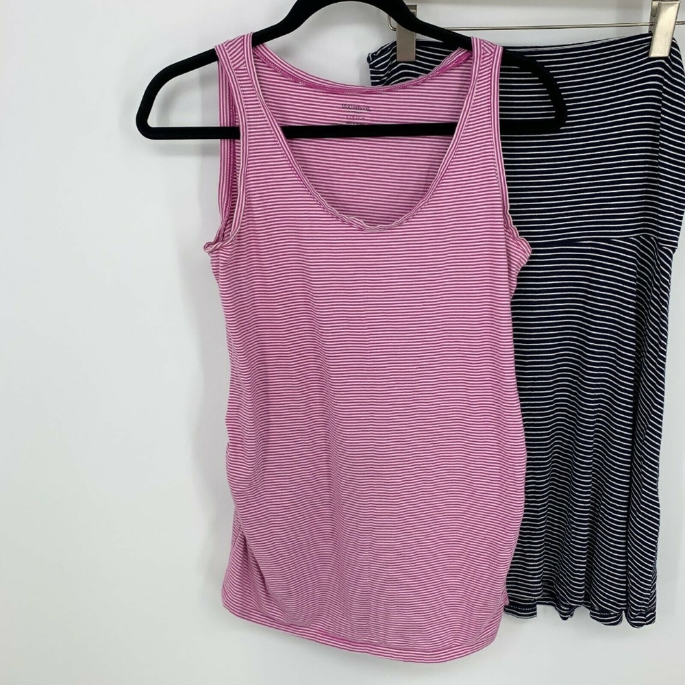 Stripe Sweater Tank Top Skirt Maternity Lot Bundle - Picture 3 of 8